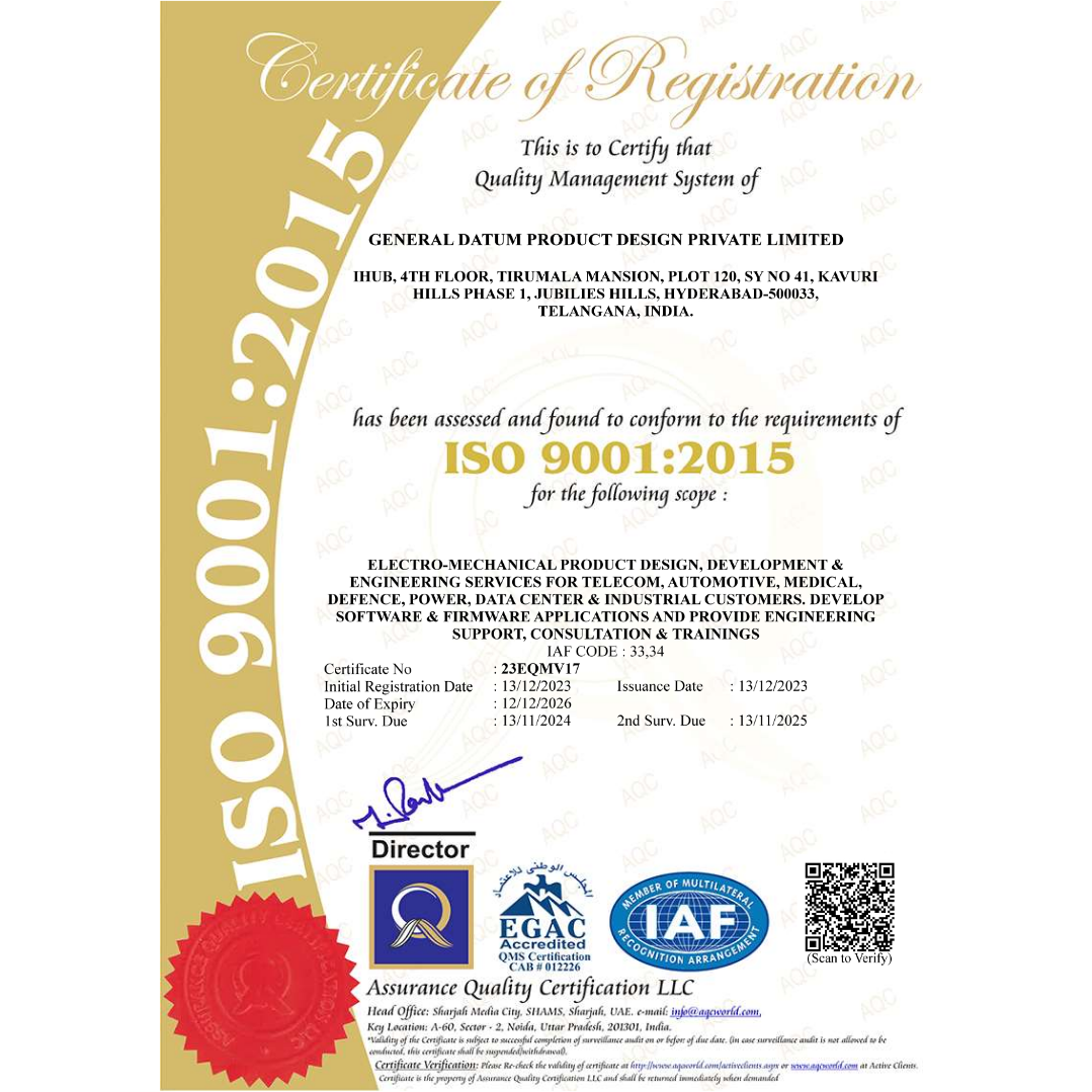 QMS Certified company