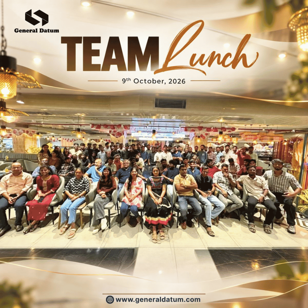 General Datum Team Lunch October 21